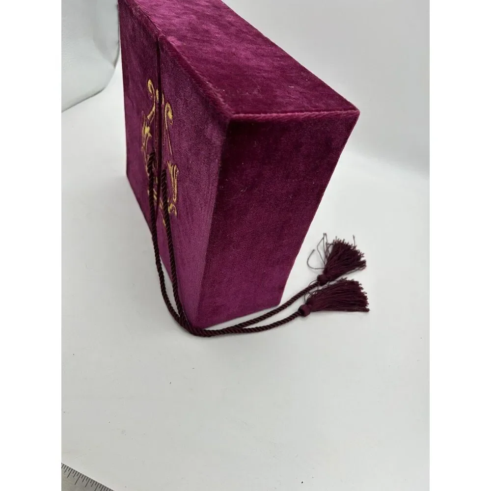 Vintage BAL A VERSAILLES Gift Set Velvet Box - No Product. Box For Display Only